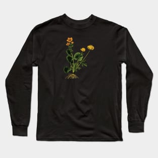 Colorful flowers and leaves Long Sleeve T-Shirt